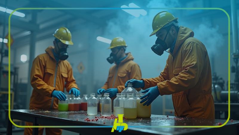 انواع مواد شیمیایی پرکاربرد و عوارض آن‌ها